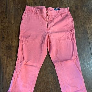 Vineyard Vines breaker pant 32x30 coral colour